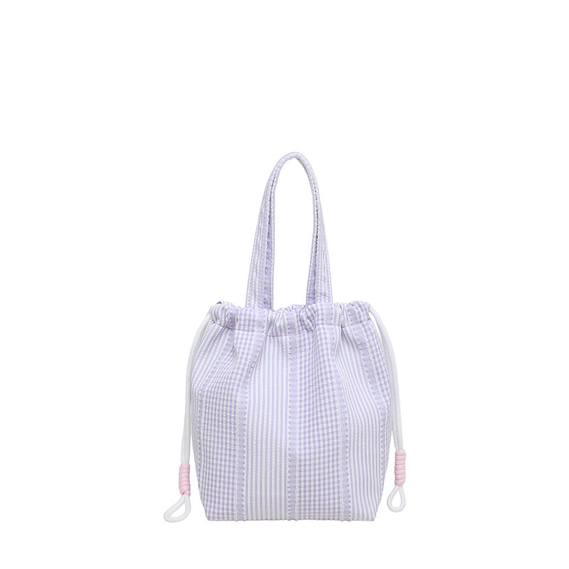 WoDrawstring Utility Tote Bag Bowlift