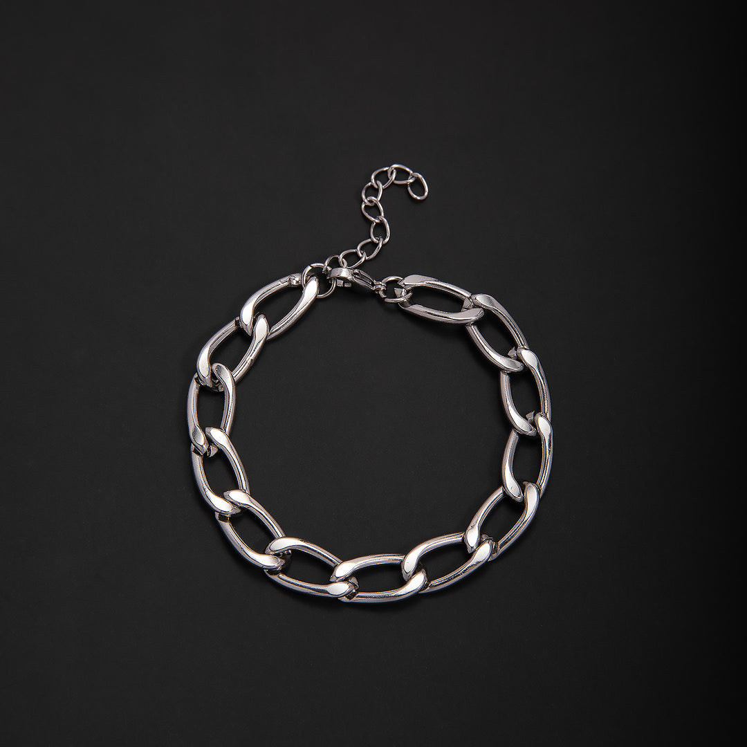 Interlaced Metal Link Bracelet Bowlift