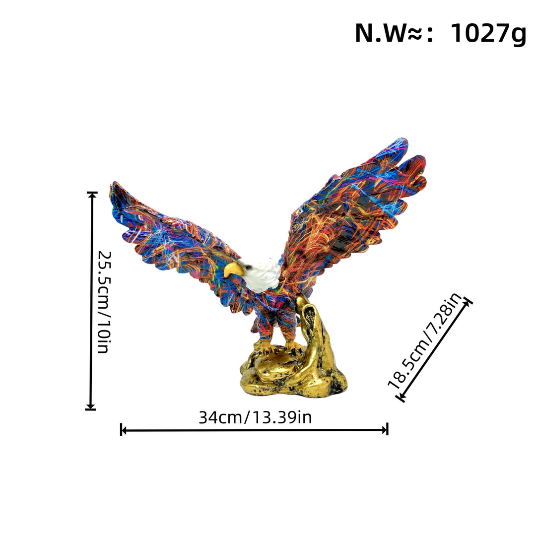 Artistic Eagle Sculpture Bowlift