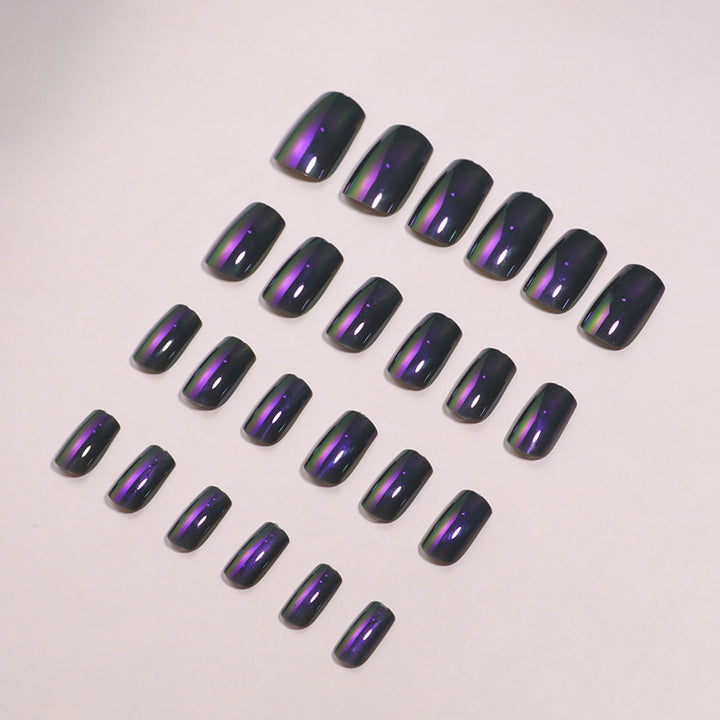 Glossy Gradient Press-On Nails Bowlift