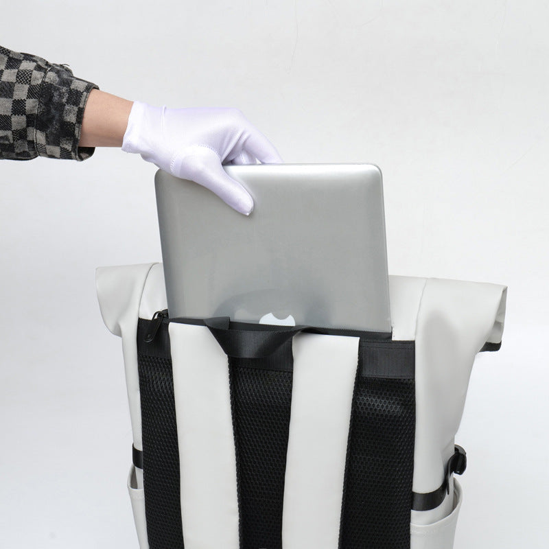 Roll-Top Waterproof Urban Backpack Bowlift