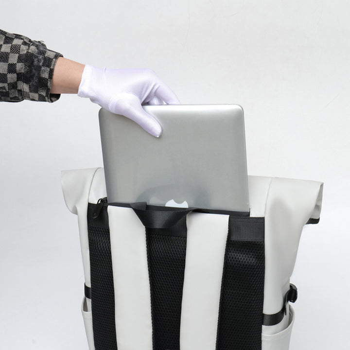 Roll-Top Waterproof Urban Backpack Bowlift