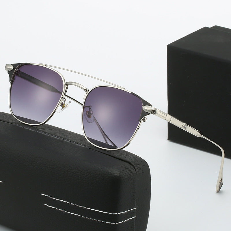 Women's fashion half-frame glasses Bowlift