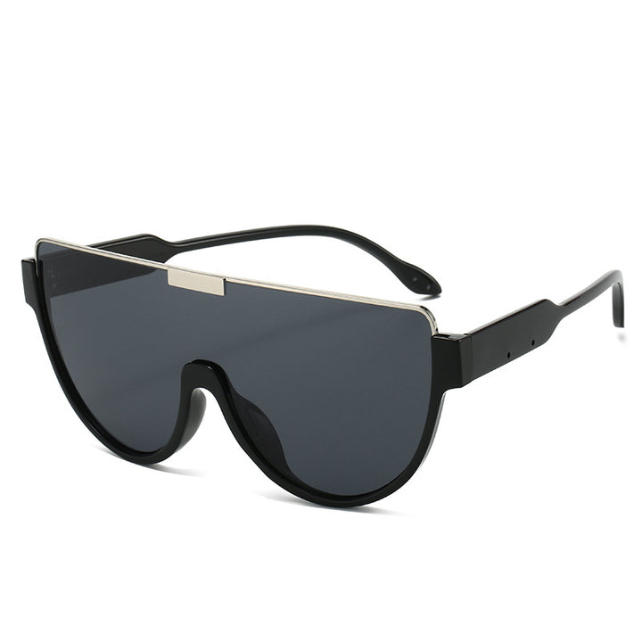 Women Fashion Sports Sunglasses in Futuristic Design Bowlift