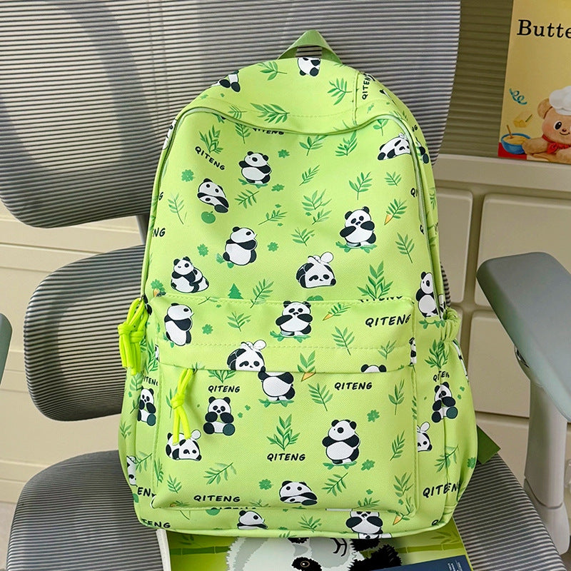 Fun and Playful Panda Print Backpack