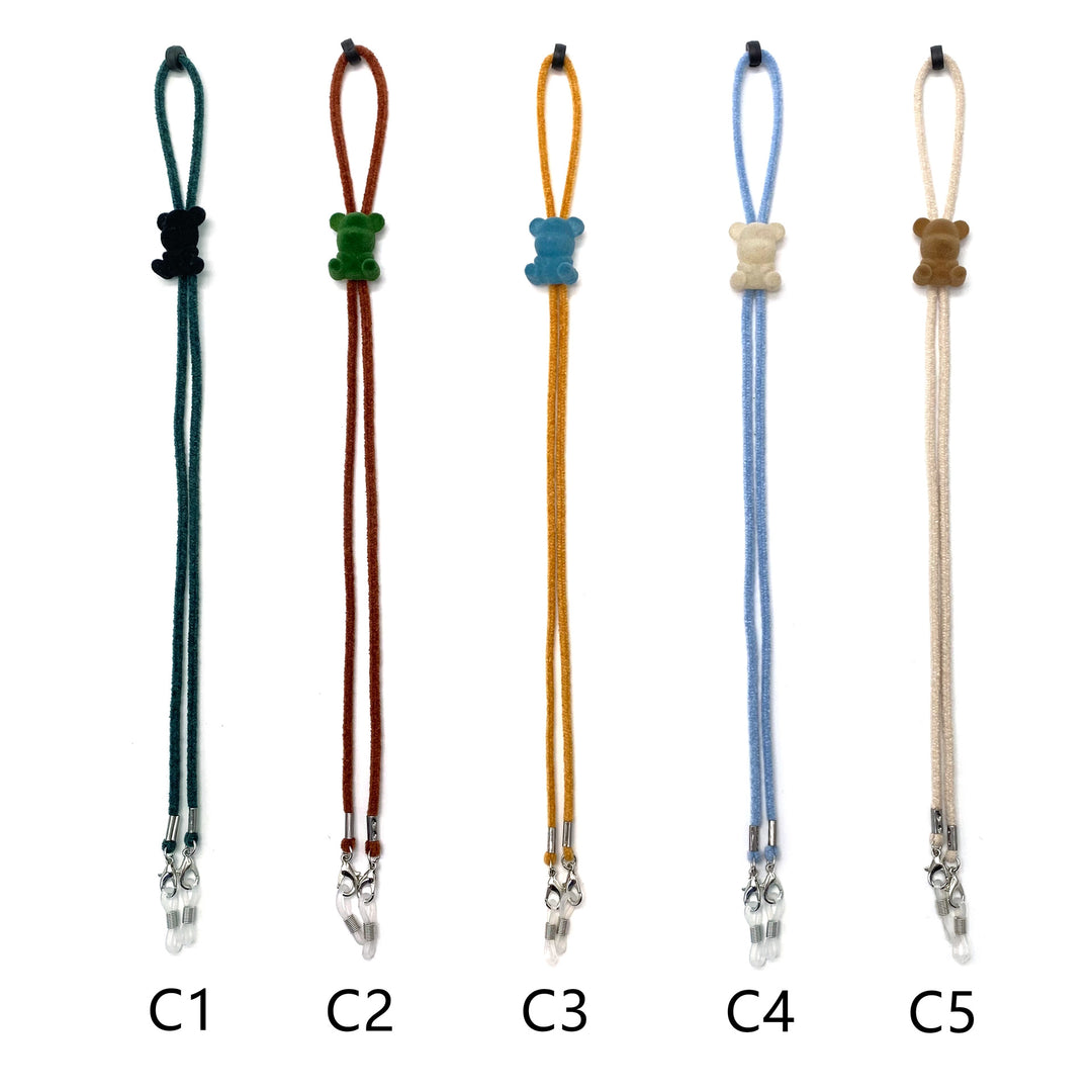 Cute Bear-Themed Eyewear Retainer Strap Bowlift