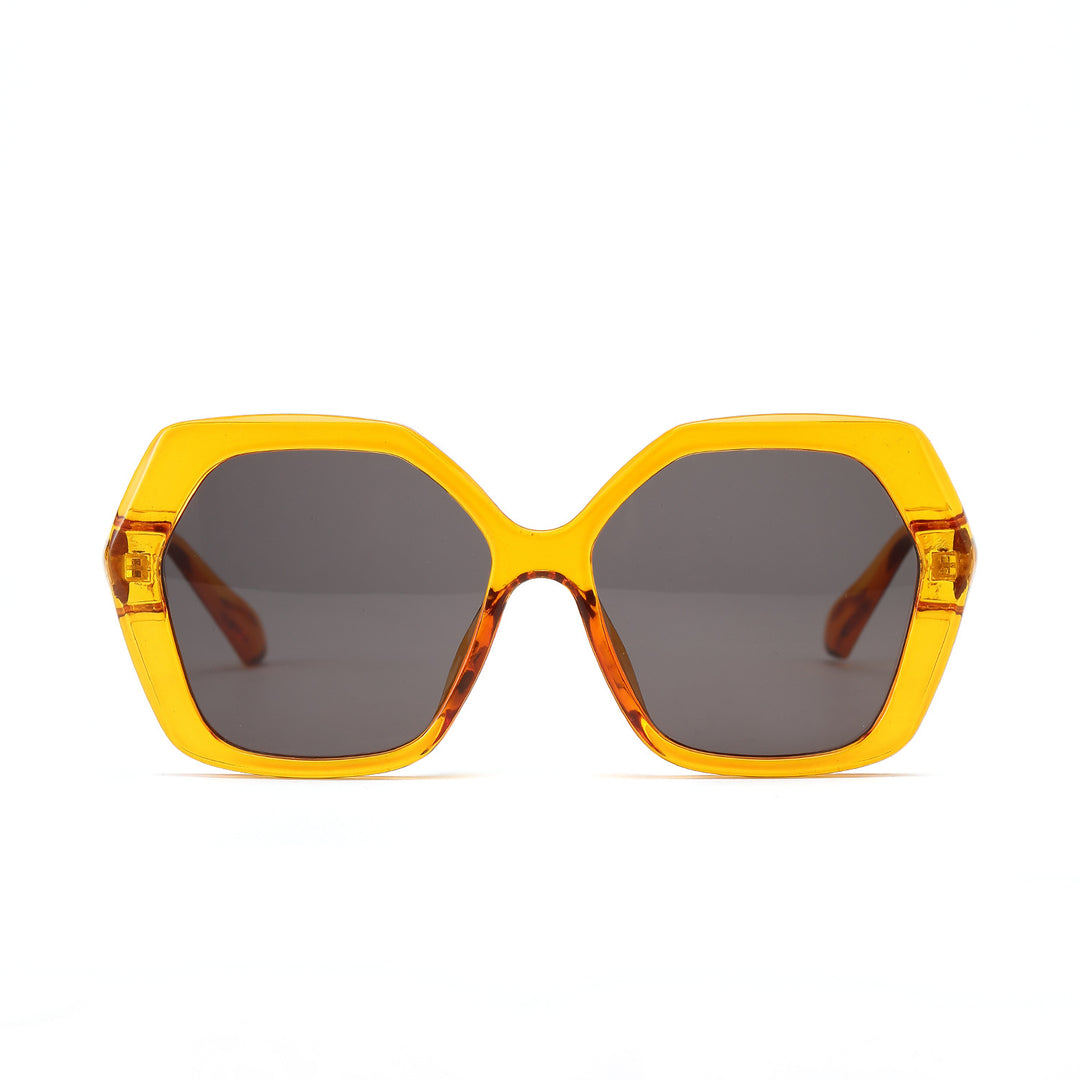 Women's geometric sunglasses with eye-catching design Bowlift