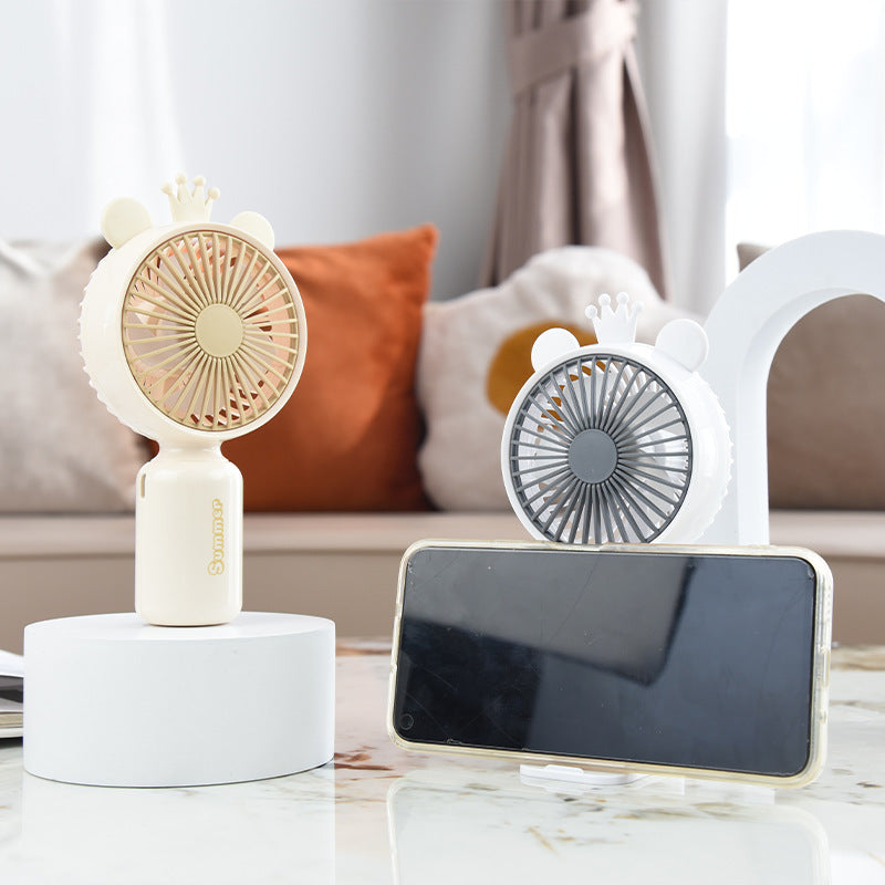 Cute Portable Handheld Fan Bowlift