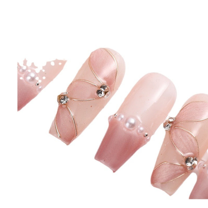 Decorative Press-On Nail Art Bowlift