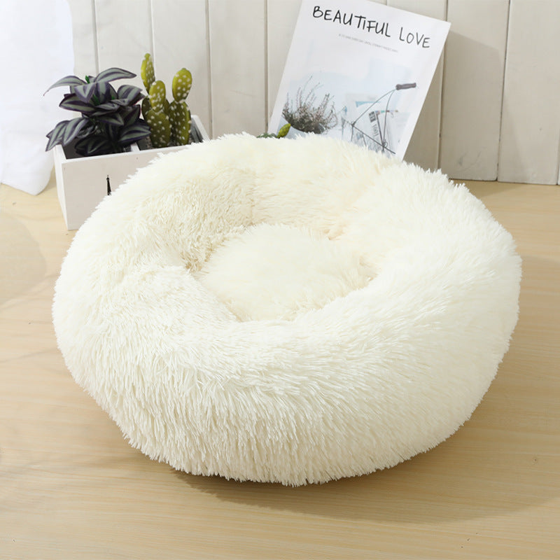 Women Fluffy Dog Bed Bowlift
