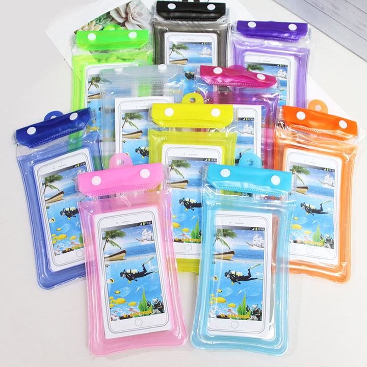 Unisex waterproof smartphone bag with flexible carrying strap Bowlift