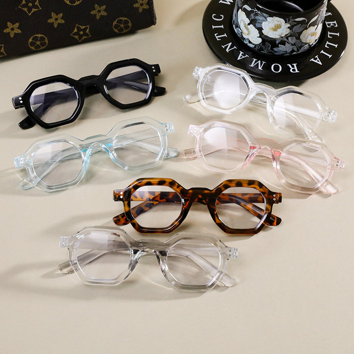 Women’s trendy octagonal glasses frame Bowlift