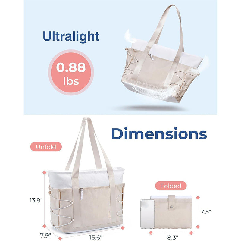 Multifunctional shopping bag with insulated compartments Bowlift