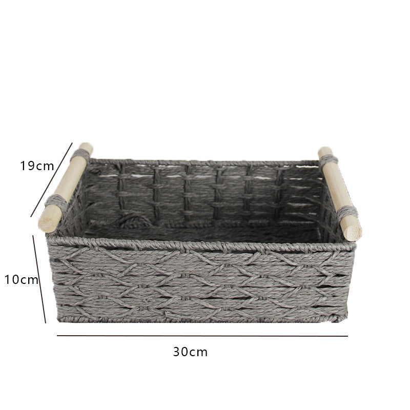 Woven Natural Storage Basket Bowlift
