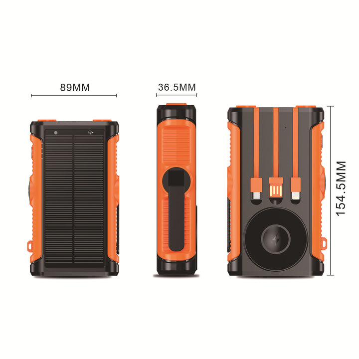 Portable solar charger Bowlift