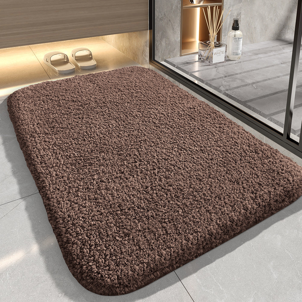 Plush Bathroom Shower Mat Bowlift