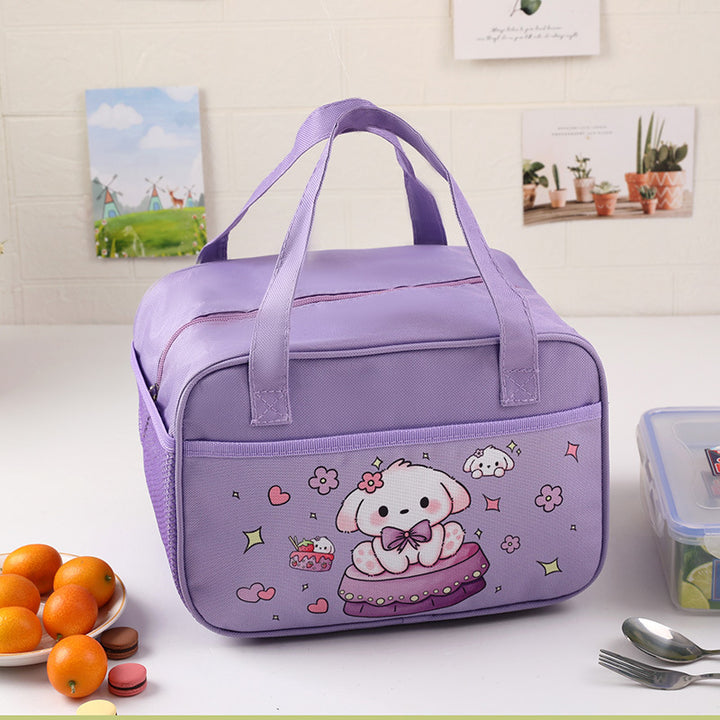Cute Bear-Themed Insulated Lunch Bag Bowlift