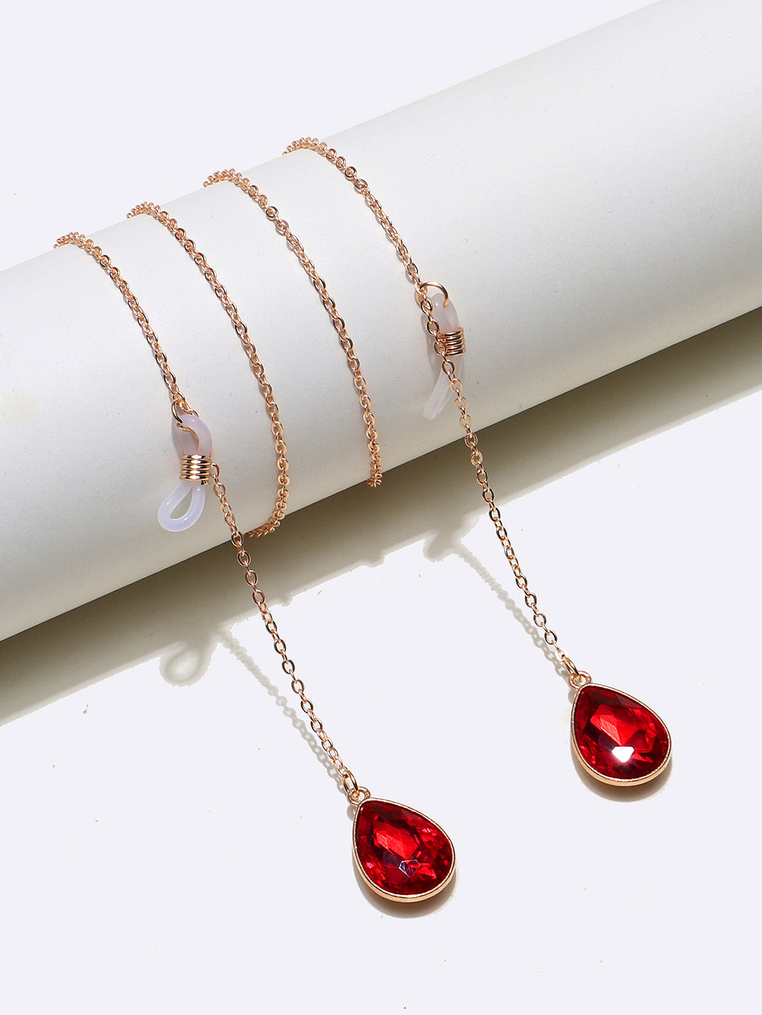 Elegant Teardrop Eyewear Chain Bowlift