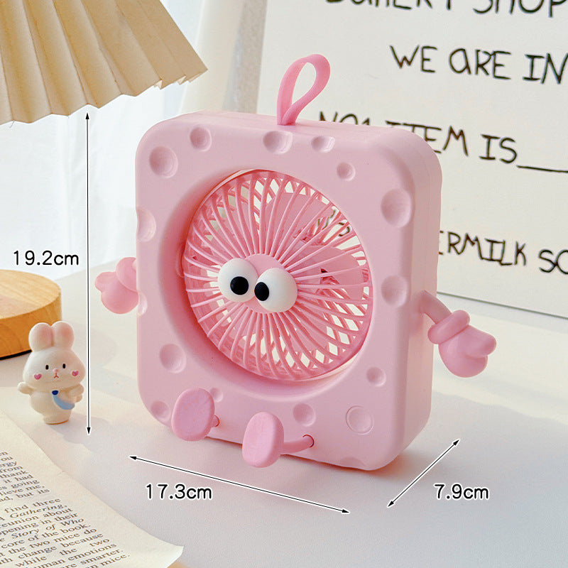 Unisex Funny Mini Table Fan in Creative Design Bowlift