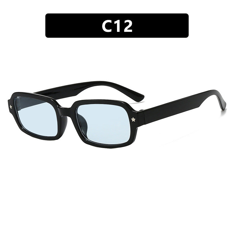 Women's fashionable rectangular sunglasses with outstanding design and protective UV filter Bowlift
