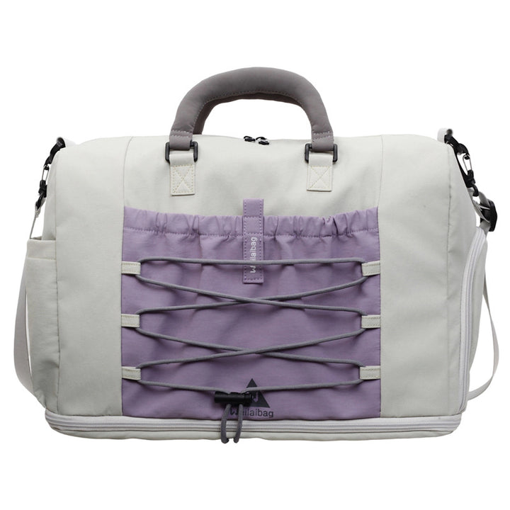 Women's Multifunctional Sports and Travel Bag with Elastic Details Bowlift