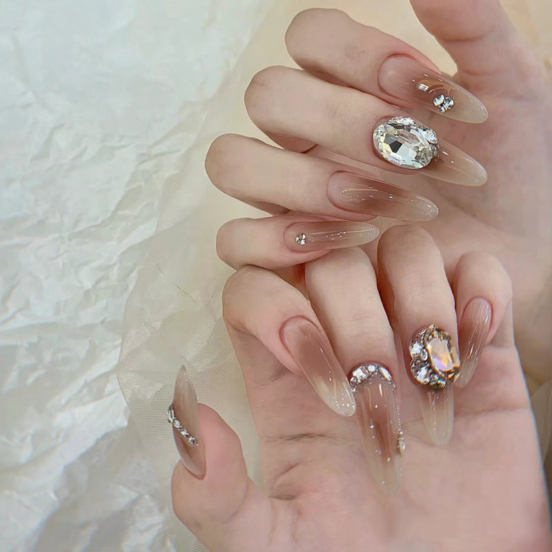 Acrylic Stiletto Press-On Nails Bowlift