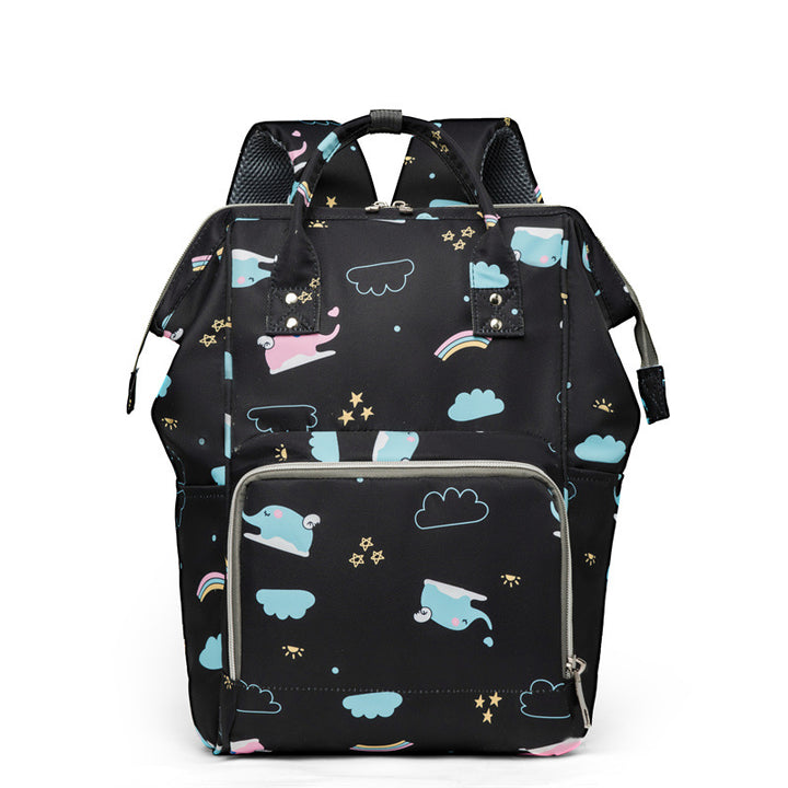 Cat-Themed Multi-Compartment Backpack Bowlift
