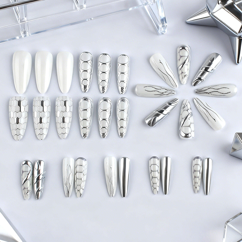 Artistic Textured Nail Tips Bowlift