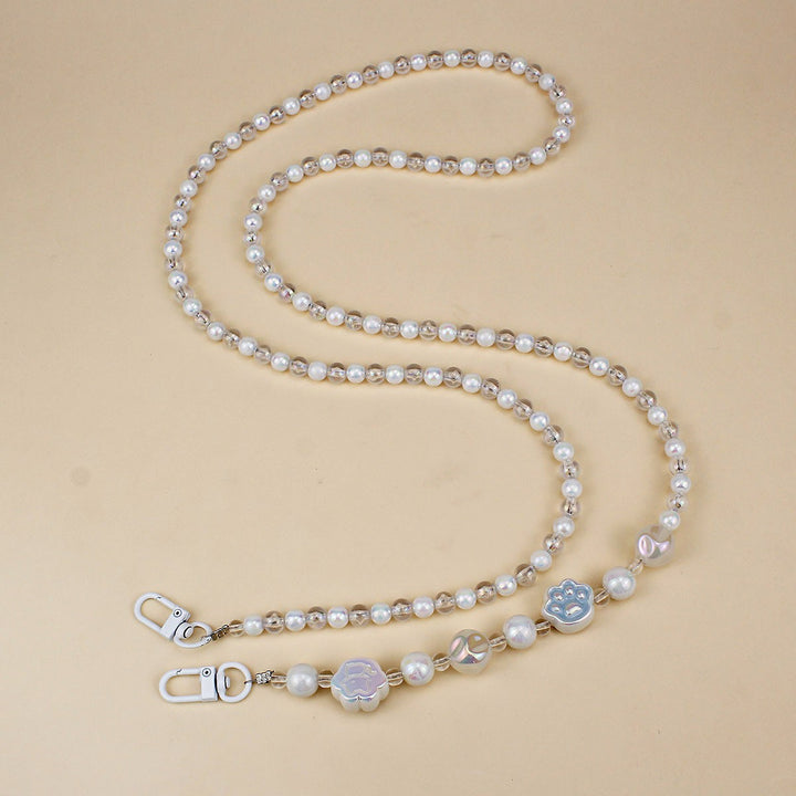 Elegant Pearl and Silver Necklace Bowlift