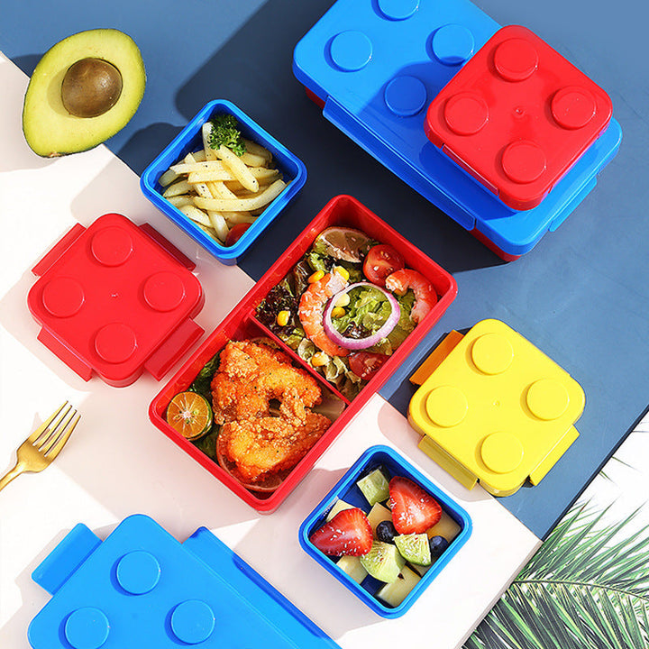 BowLift | Cute Building Block Lunchbox for Kids
