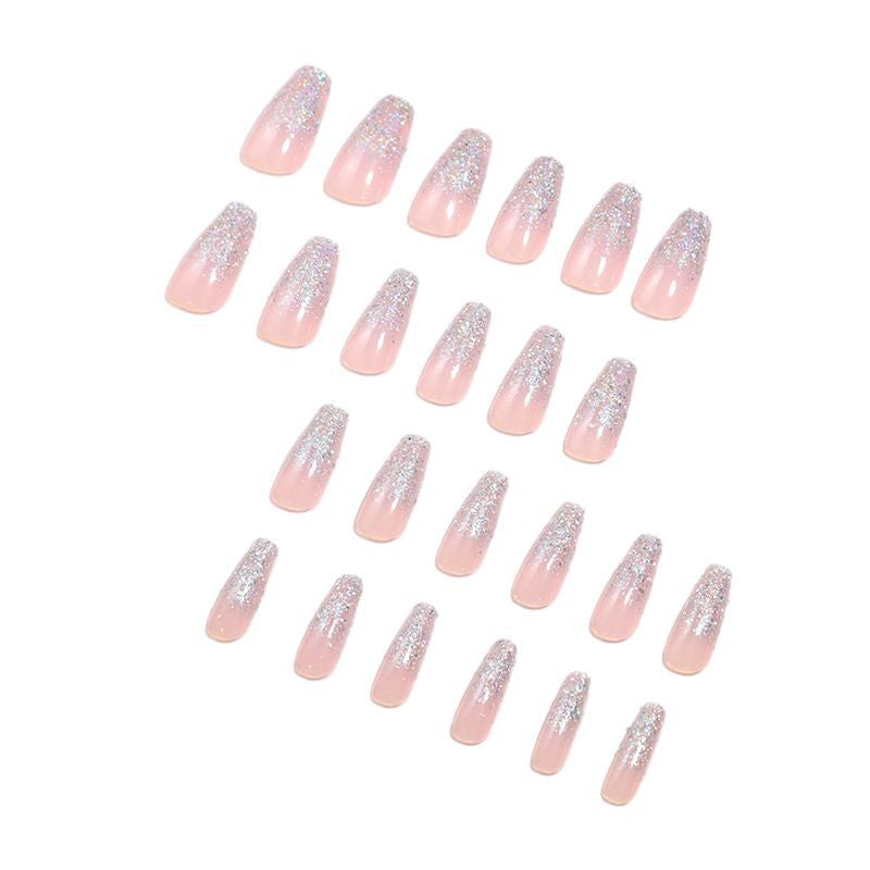 Luxury Glitter Ombre Press-On Nail Set Bowlift