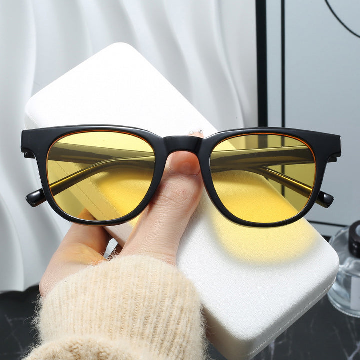 Women's fashionable cat-eye sunglasses with high-quality plastic frame Bowlift