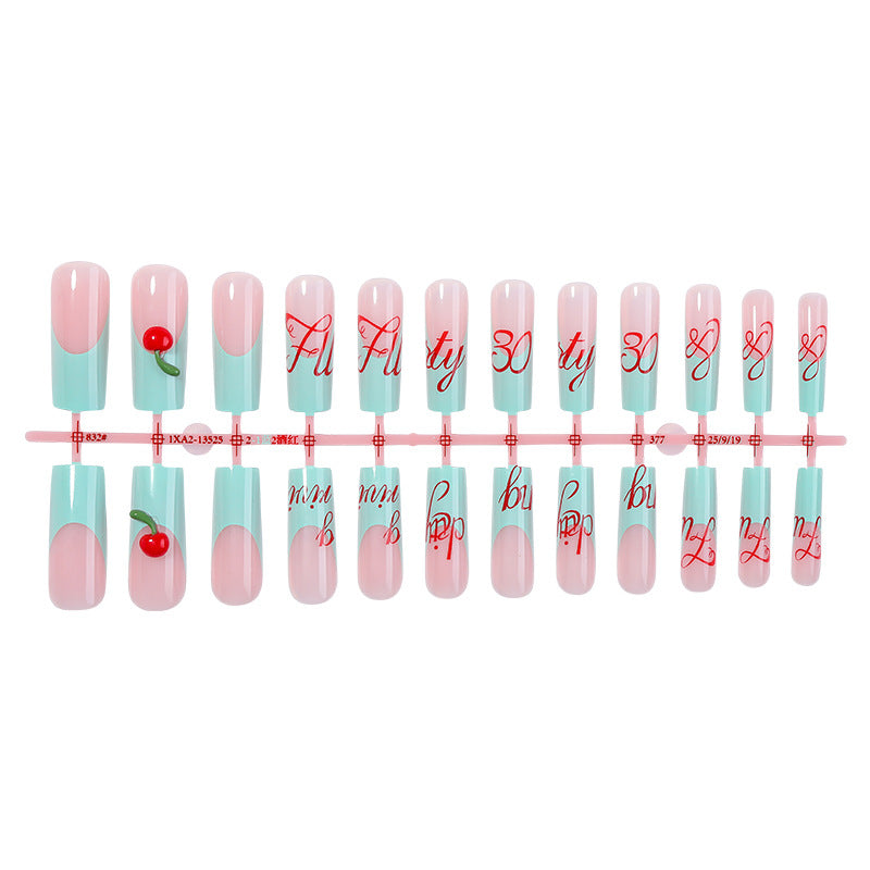 Whimsical Press-On Nail Set Bowlift