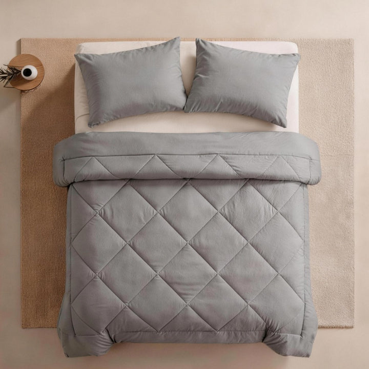 Luxurious Quilted Comforter Set Bowlift