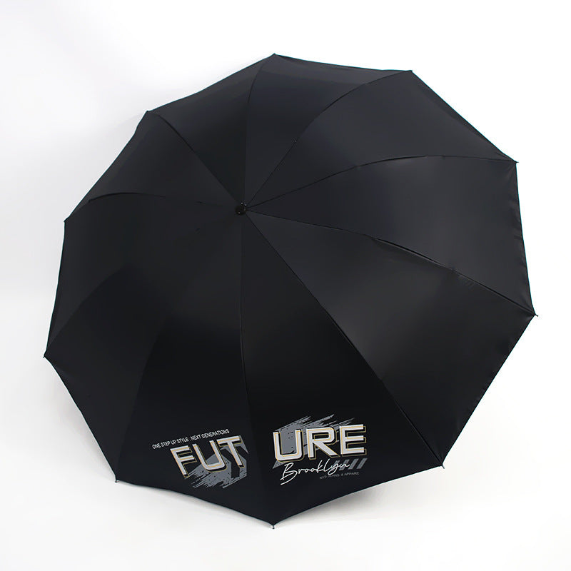 Women's Extra Large Umbrella with Reinforced Frame Bowlift
