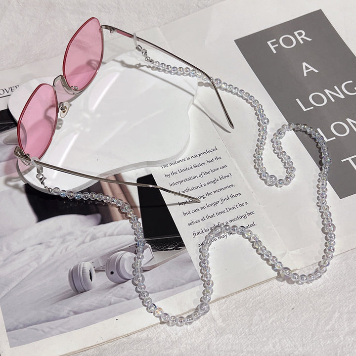 Multi-Layered Beaded Eyewear Chain Bowlift