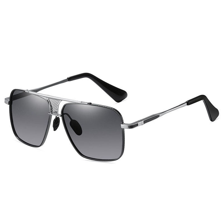 Women's Square Sunglasses with Stylish Metal Frame and High-Quality UV Protection Bowlift
