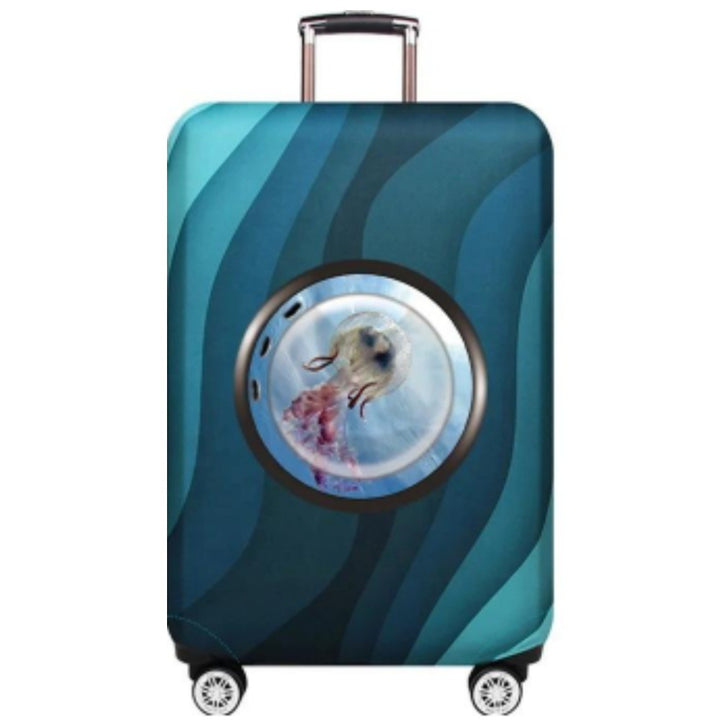 Women's Hard Shell Suitcase with Creative Animal Design Bowlift
