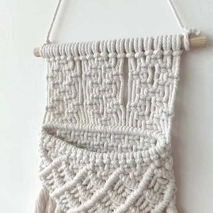 Wall-Mounted Macramé Planter Bowlift