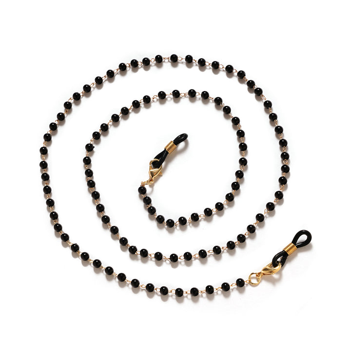Elegant Beaded Eyewear Chain Bowlift