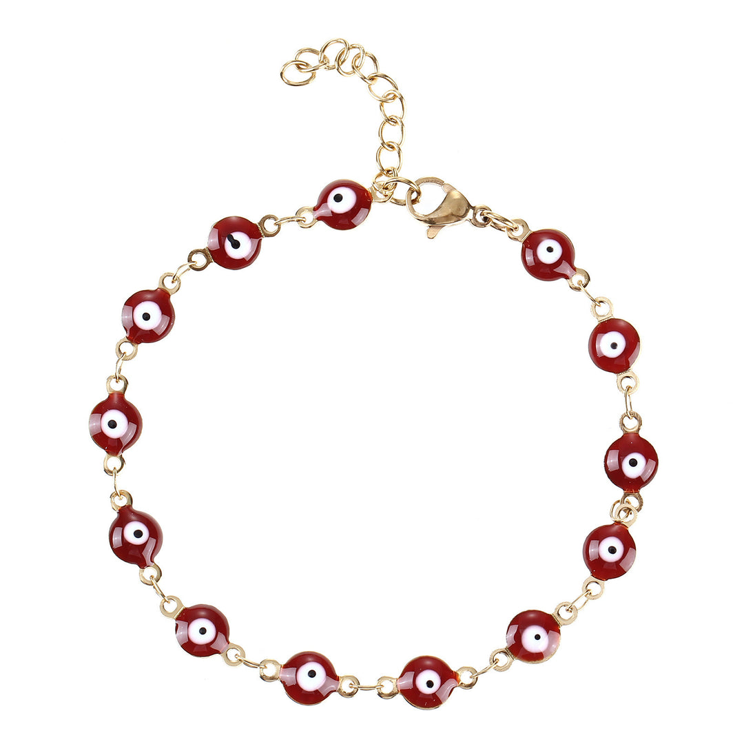 Colorful Evil Eye Charm Bracelet Bowlift