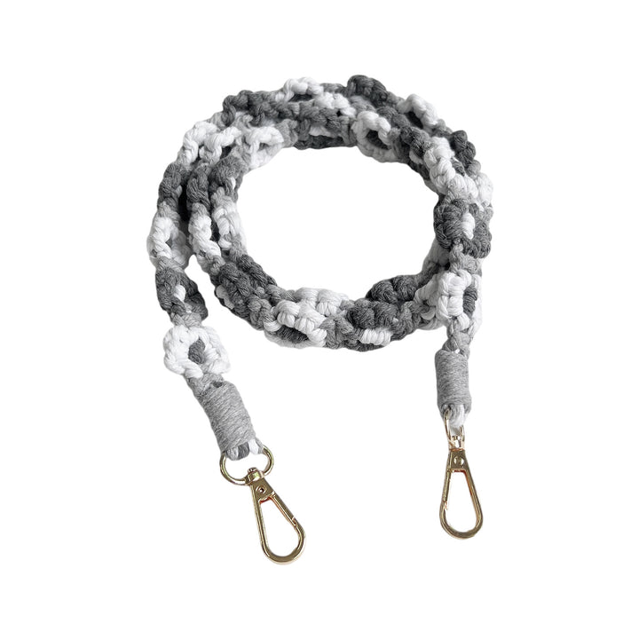 Handcrafted Macrame Pet Leash Bowlift