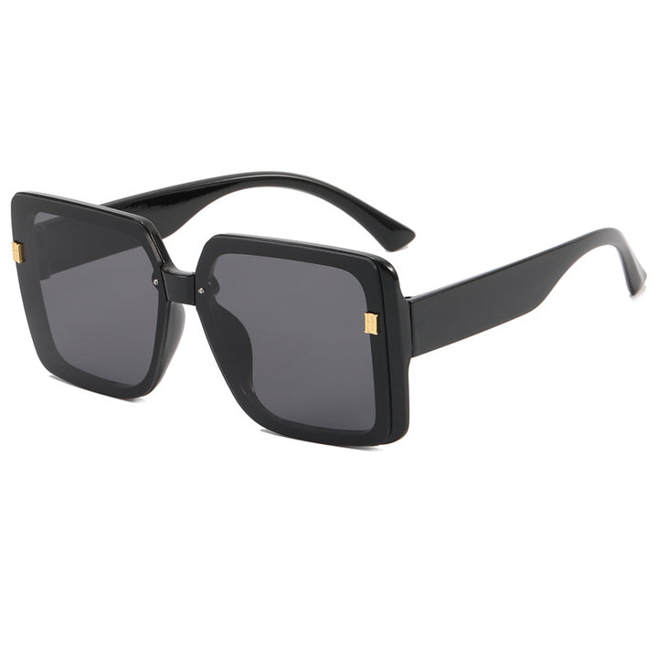 Women trendy oversized square sunglasses Bowlift
