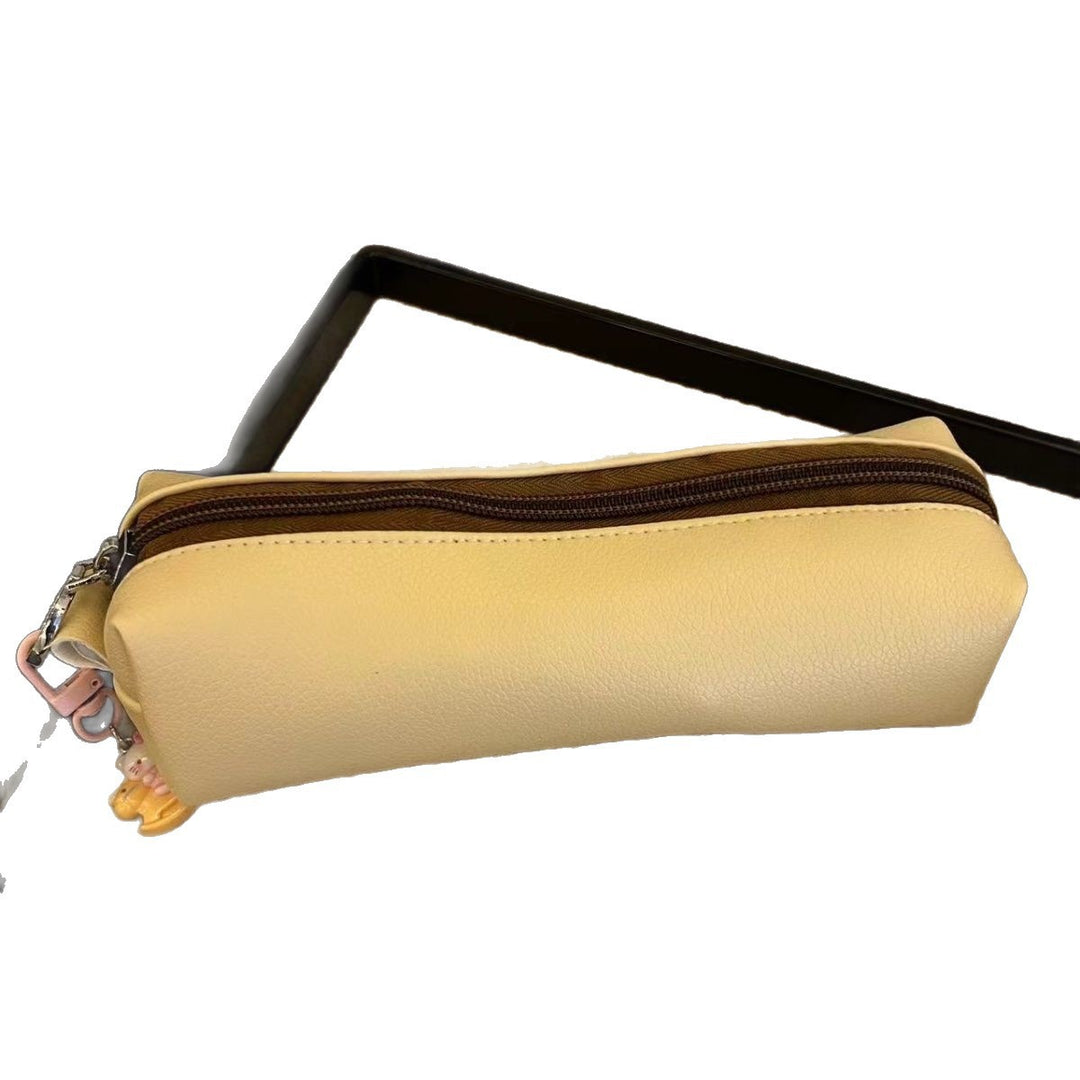 Textured Leather Pencil Case Bowlift