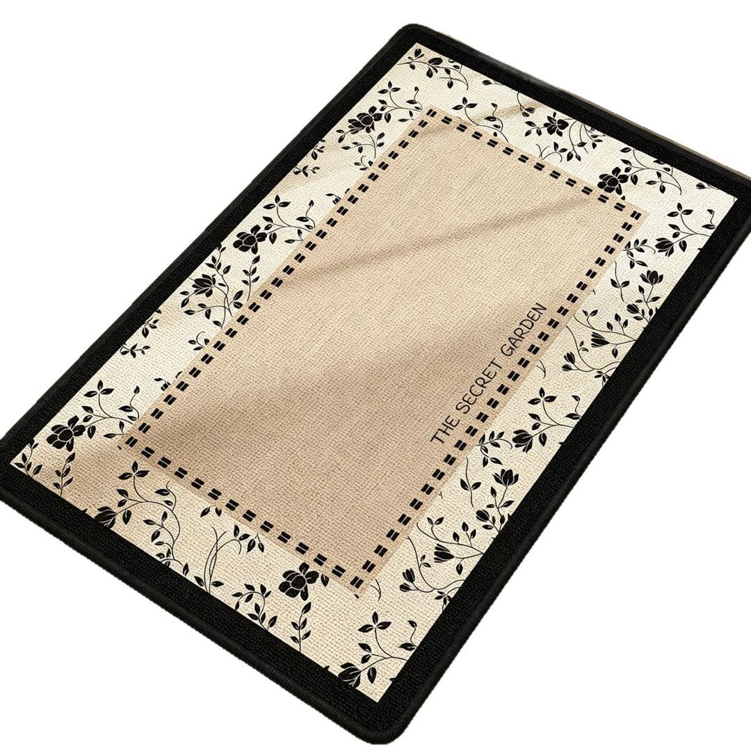 Elegant Floral Bathroom Mat Bowlift