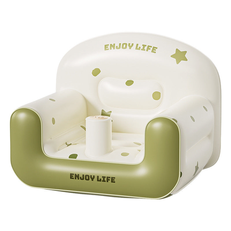 Ladies Inflatable Comfort Seat with Cup Holder Bowlift