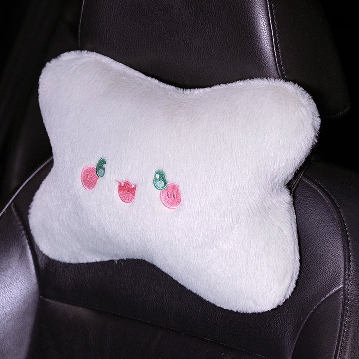 Plush Neck Support Pillow with Animal Design Bowlift