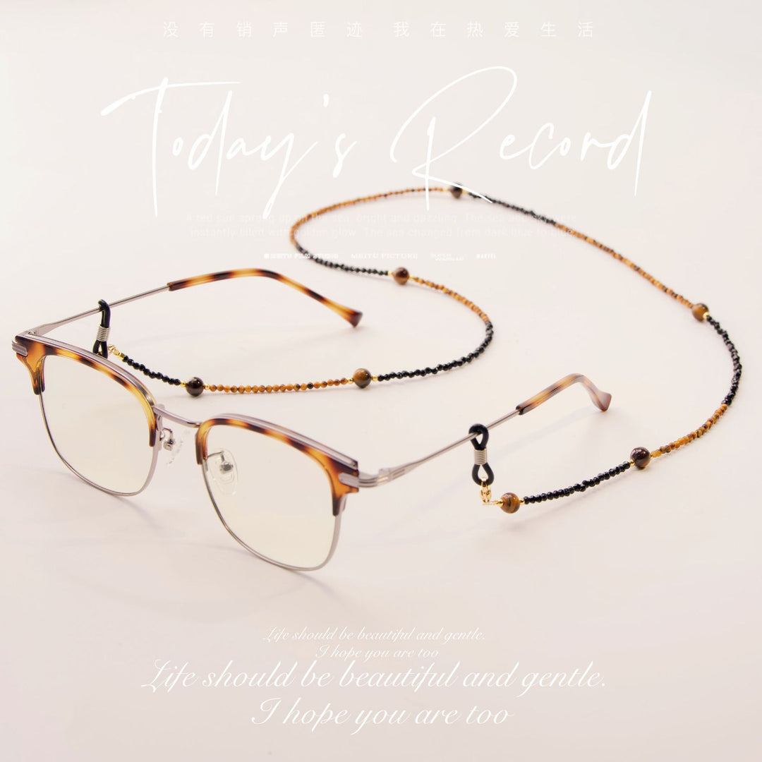 Beaded Eyewear Retainer Chain Bowlift