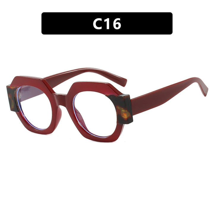 Ladies trendy sunglasses in hexagonal design Bowlift