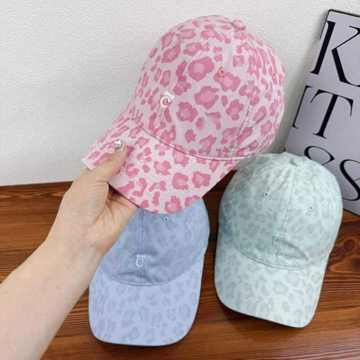 Women's Stylish Leopard Print Baseball Cap Bowlift